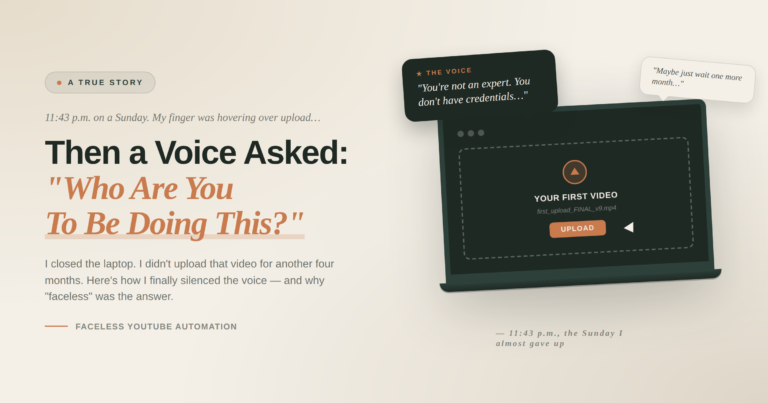 How to Start a YouTube Channel When You Feel Like a Fraud: The Imposter Syndrome Nobody Talks About