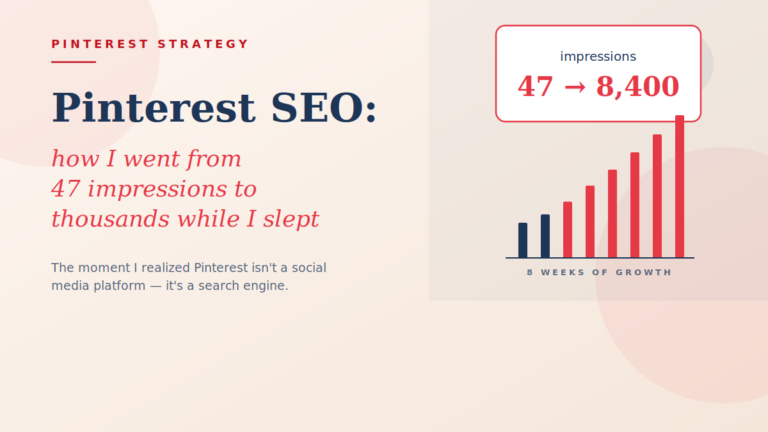 Pinterest SEO: How I Realized Pinterest Isn’t a Social Media Platform