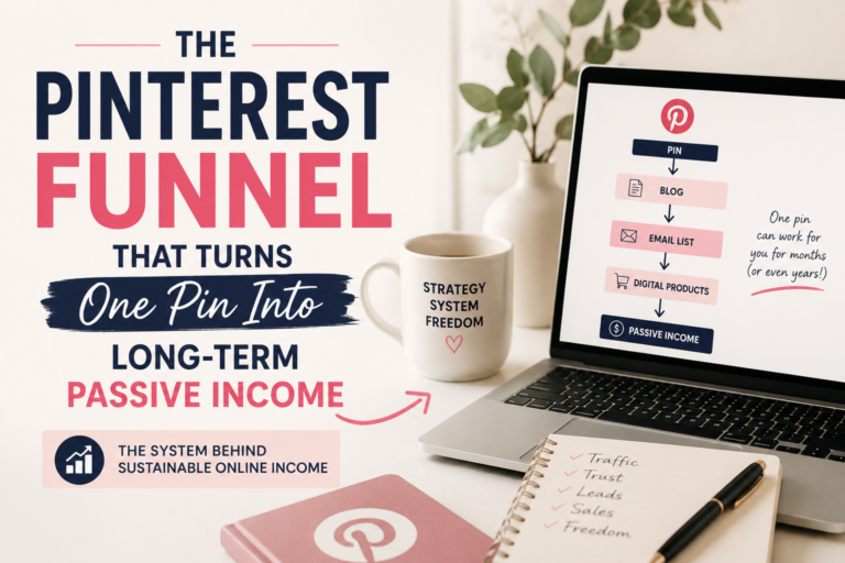 The Pinterest Funnel That Turns One Pin Into Long-Term Passive Income