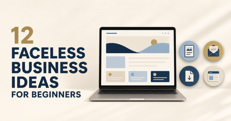 12 Best Faceless Business Ideas for Beginners
